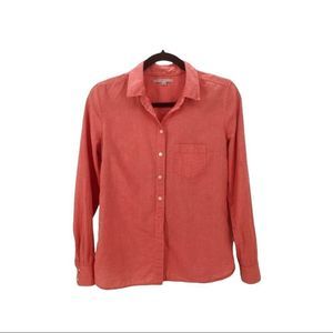 4/$45 | GAP | Red Chambray Button Down Shirt | X-Small